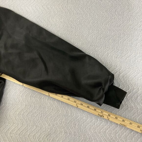 Vintage West Ark The Heartbeat of America Chevrolet Satin Bomber Jacket XL USA - Picture 10 of 15